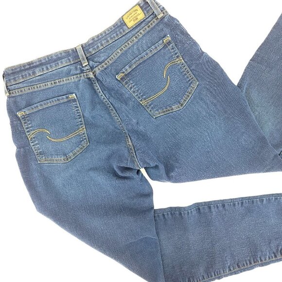 Levi's Women's 14M Mid Rise Skinny Blue Flexible Comfortable Denim Jeans - Picture 10 of 15